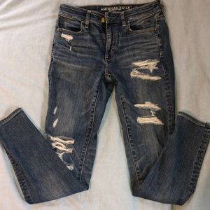 American Eagle Super Stretch high rise jegging